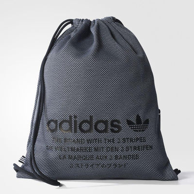 NMD Gym Sack (Black / Greyish Blue) - ENStest