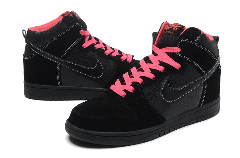 Nike Dunk SB High Black Safari Atomic Red - DistriSneaks
