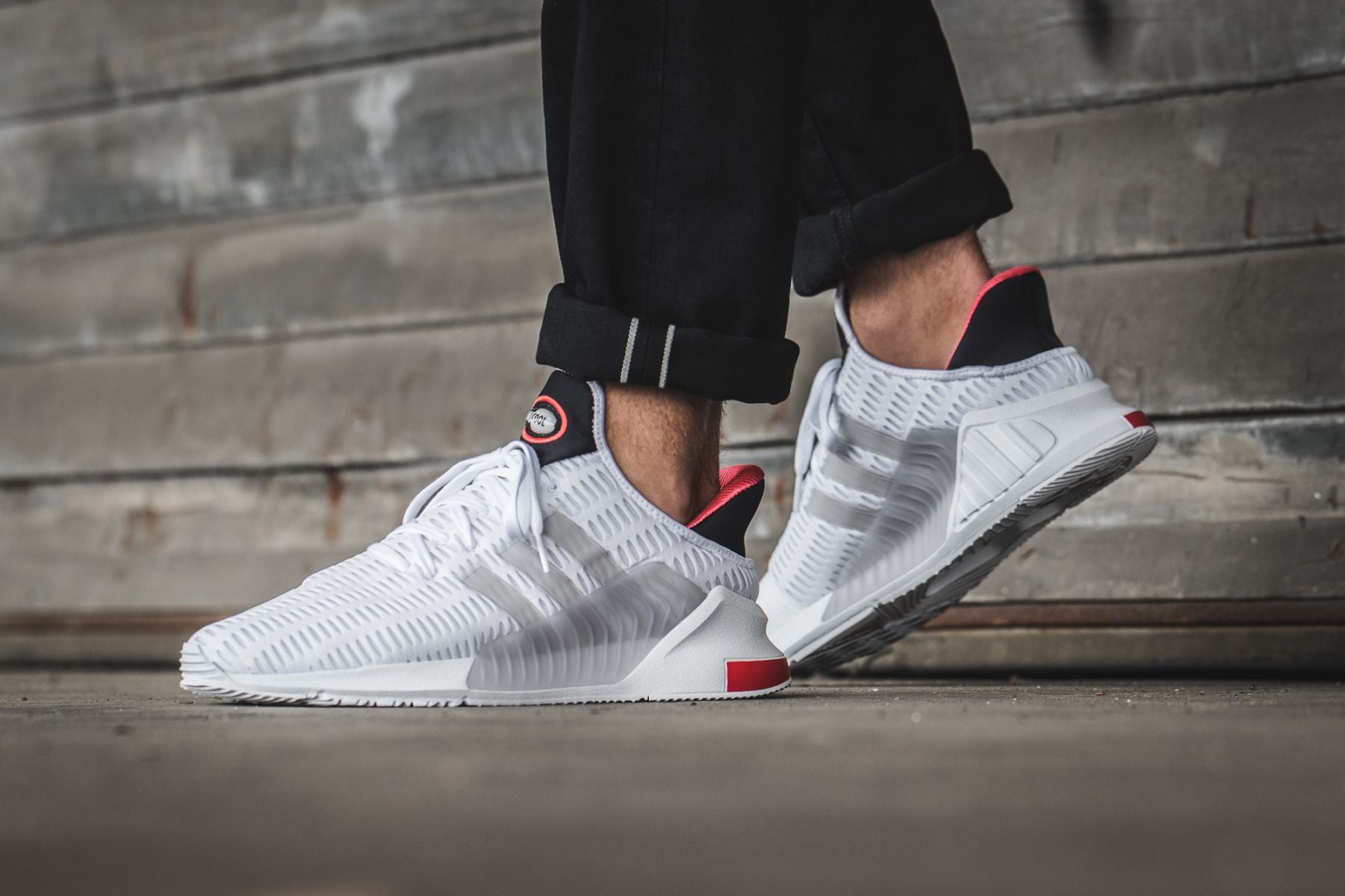 Climacool 02/17 White Red - DistriSneaks