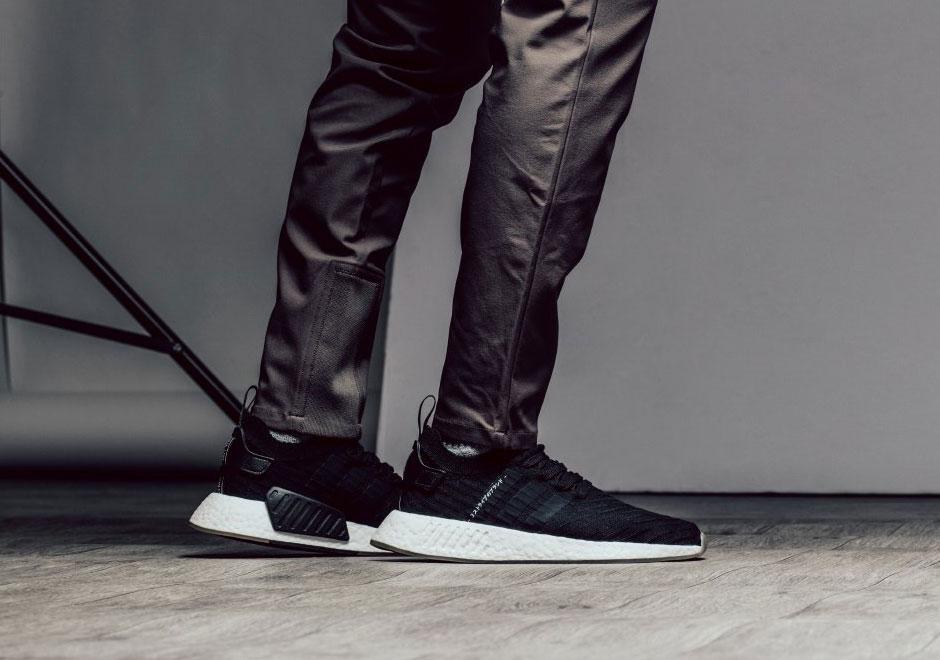 Nmd r2 black gum Clearance