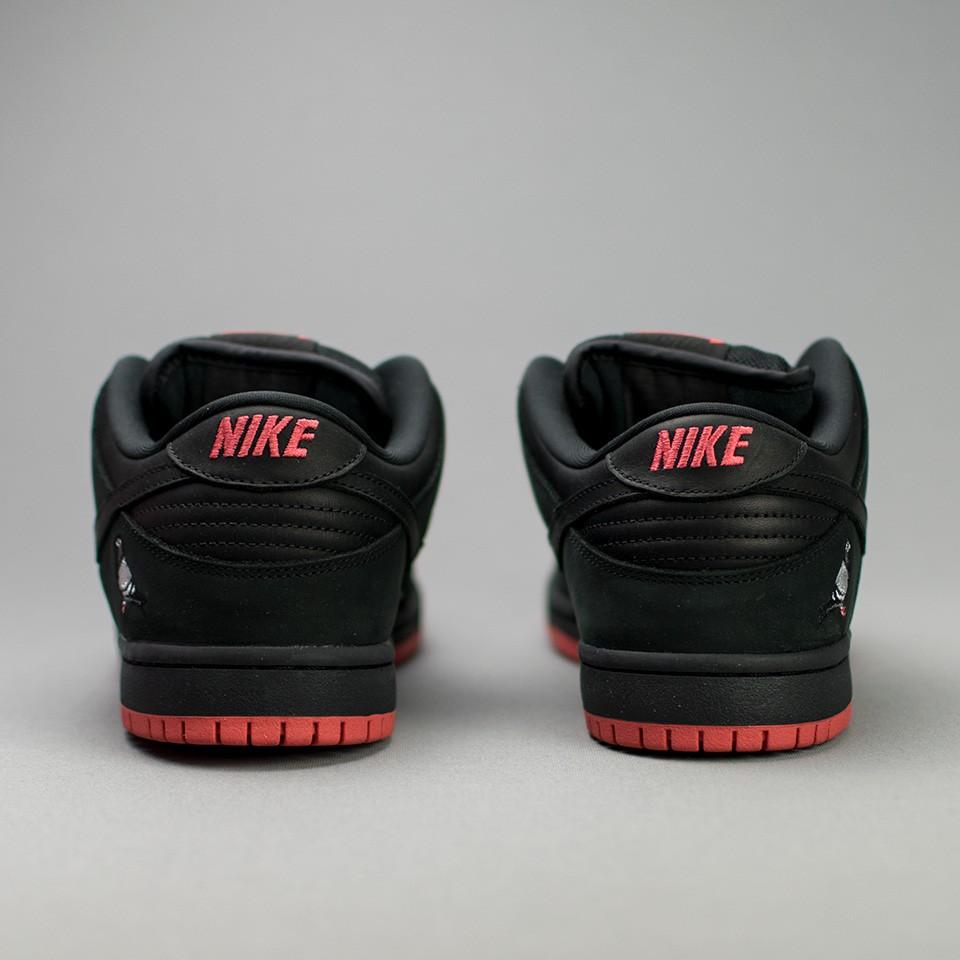 Nike sb dunk discount low pro black pigeon