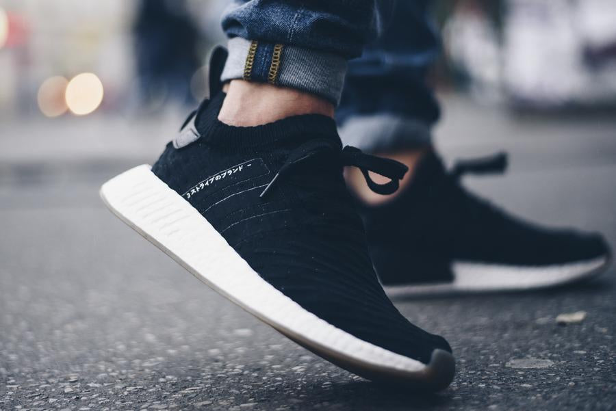 Adidas nmd r2 japan black gum Clearance