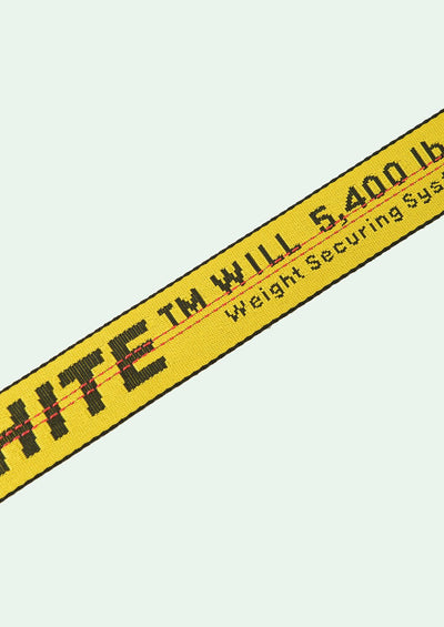 OFF WHITE Industrial Belt Yellow - ENStest