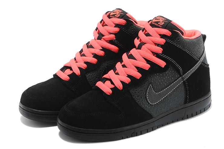 Nike Dunk SB High Black Safari Atomic Red - DistriSneaks